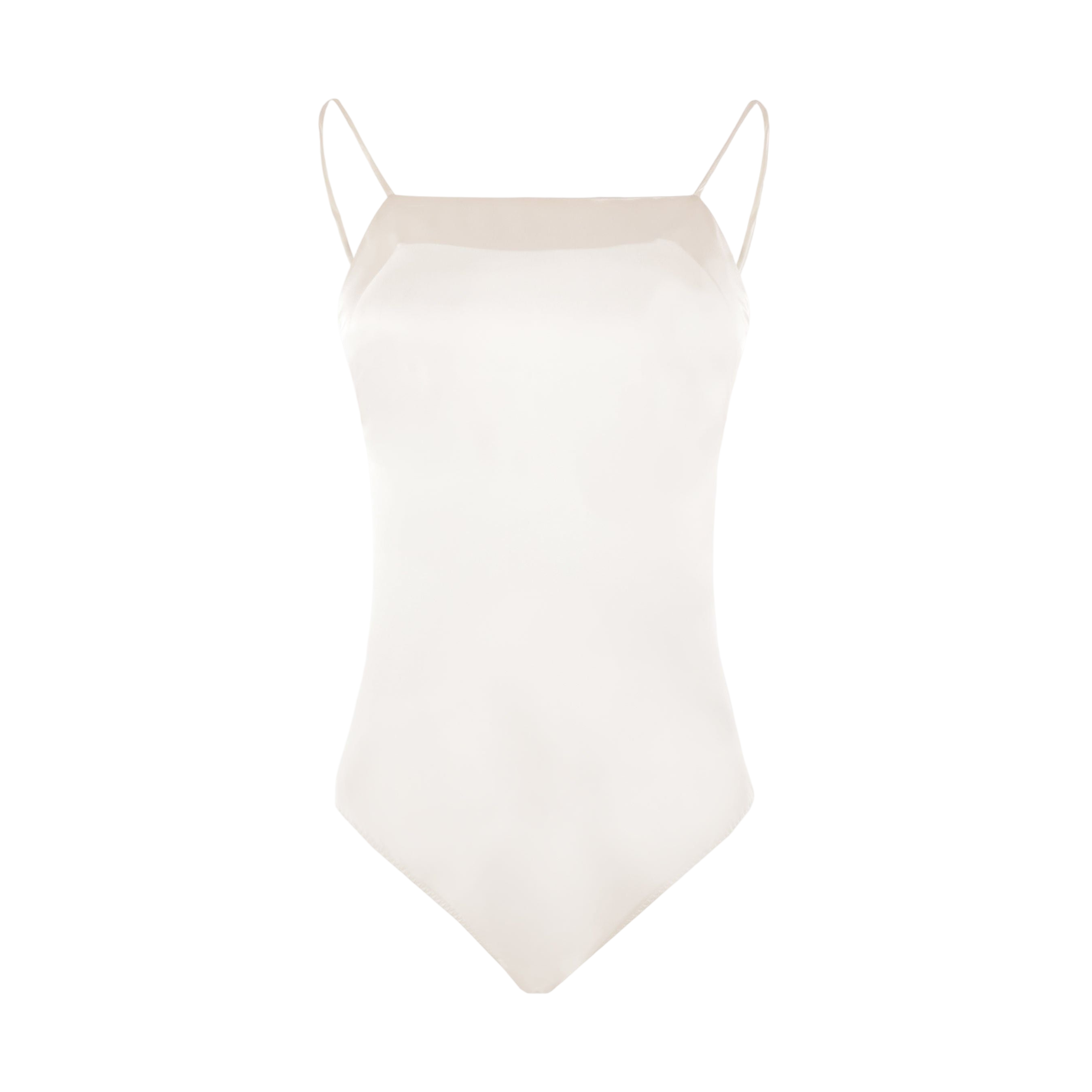 Rugiada Satin Bodysuit-MAX MARA-JOHN JULIA