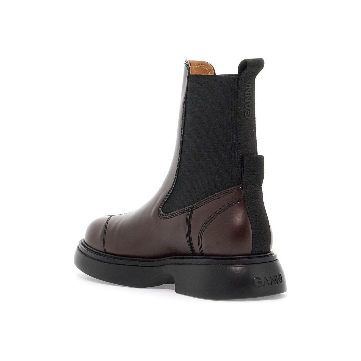 GANNI-Chelsea Everyday Mid Ankle Boots -JOHN JULIA.