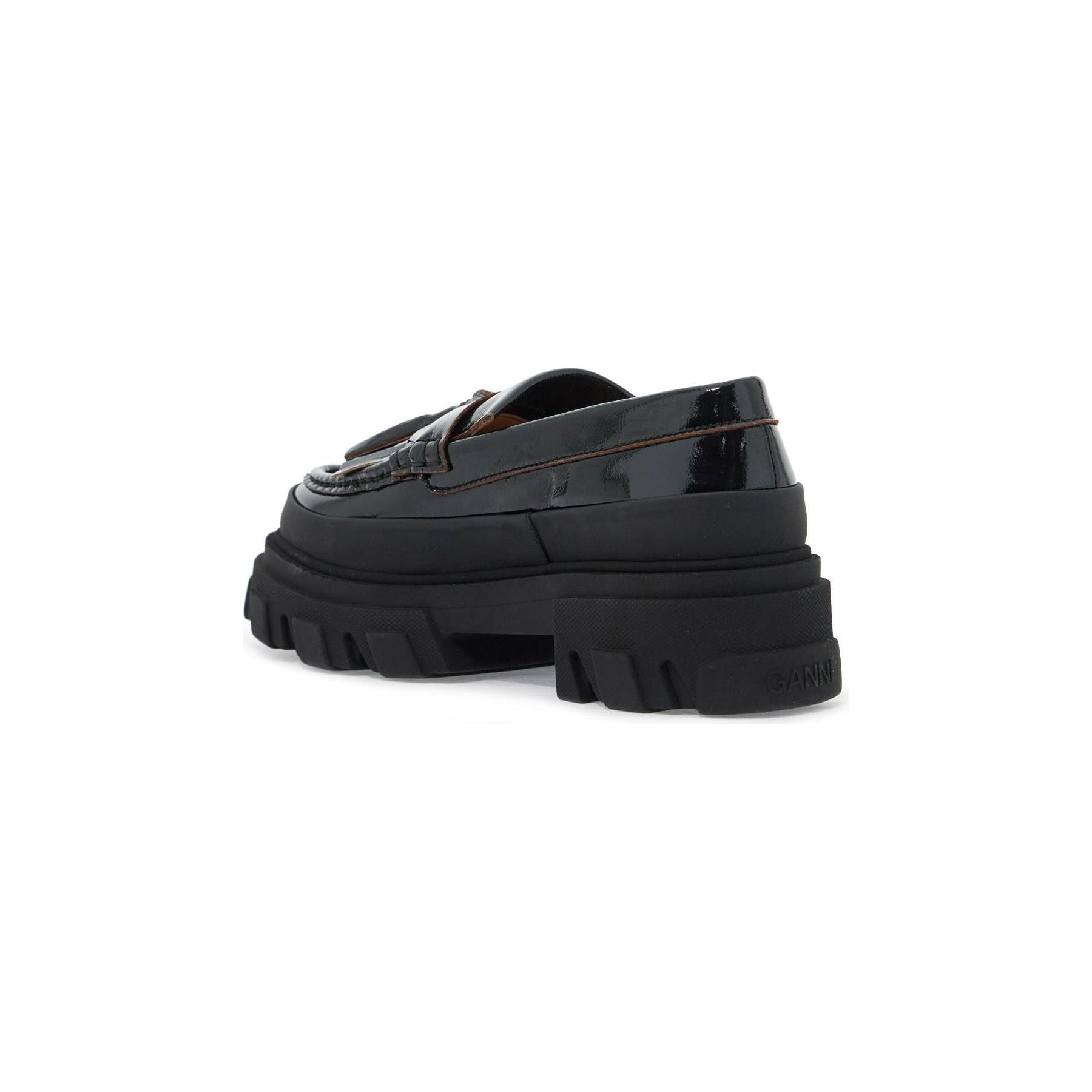 Cleated Naplack Loafers