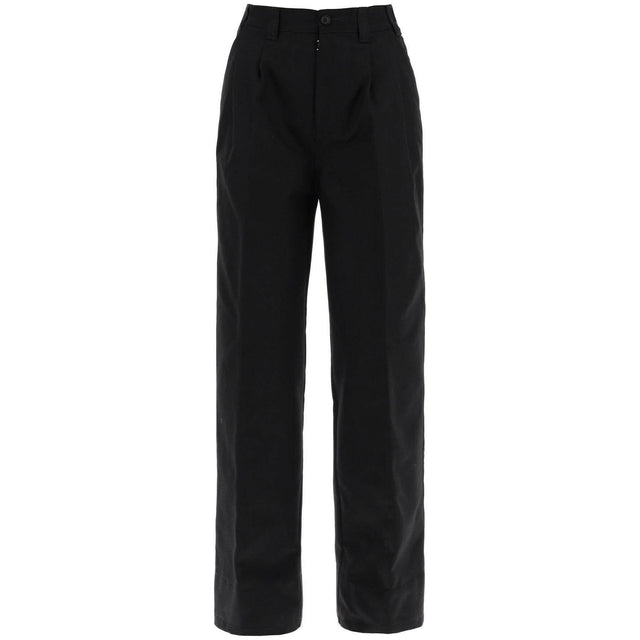 Cotton Gabardine Skater Chino Trousers.