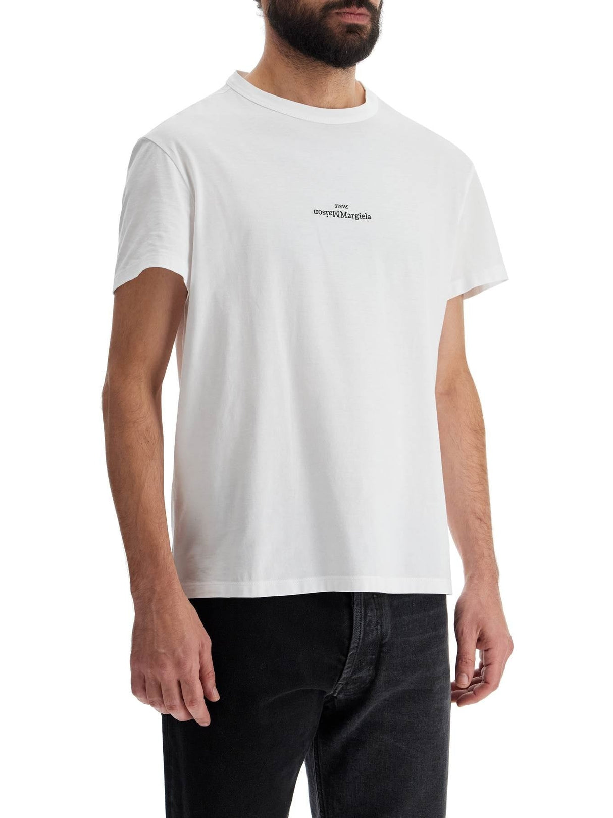 Reverse Logo Graphic T-shirt-Maison Margiela-JOHN JULIA