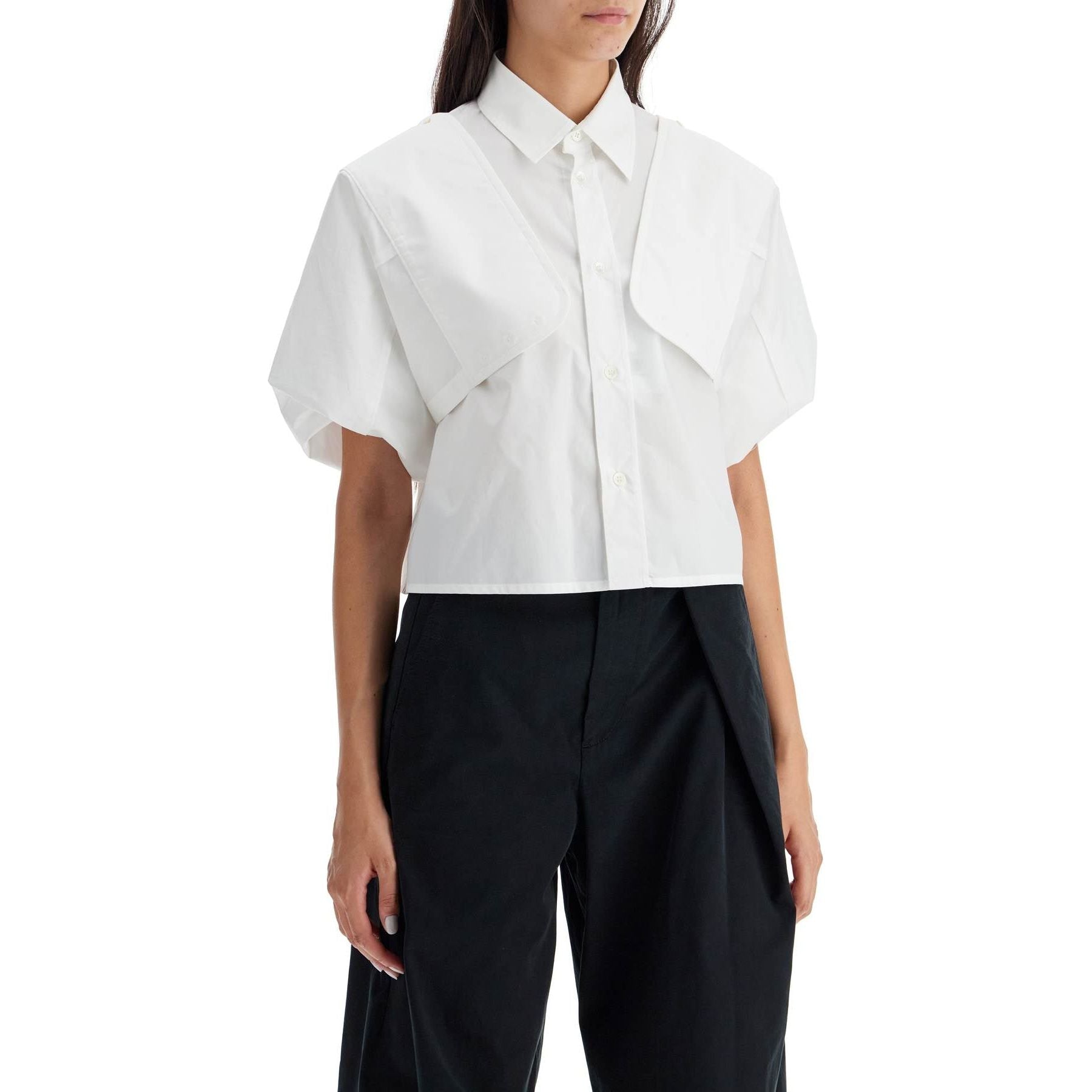 Boxy Shirt With Wide Sleeves