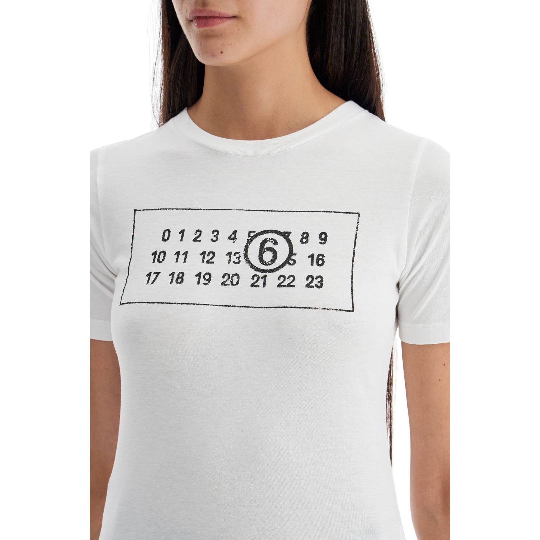 Numeric Logo Cotton T-Shirt