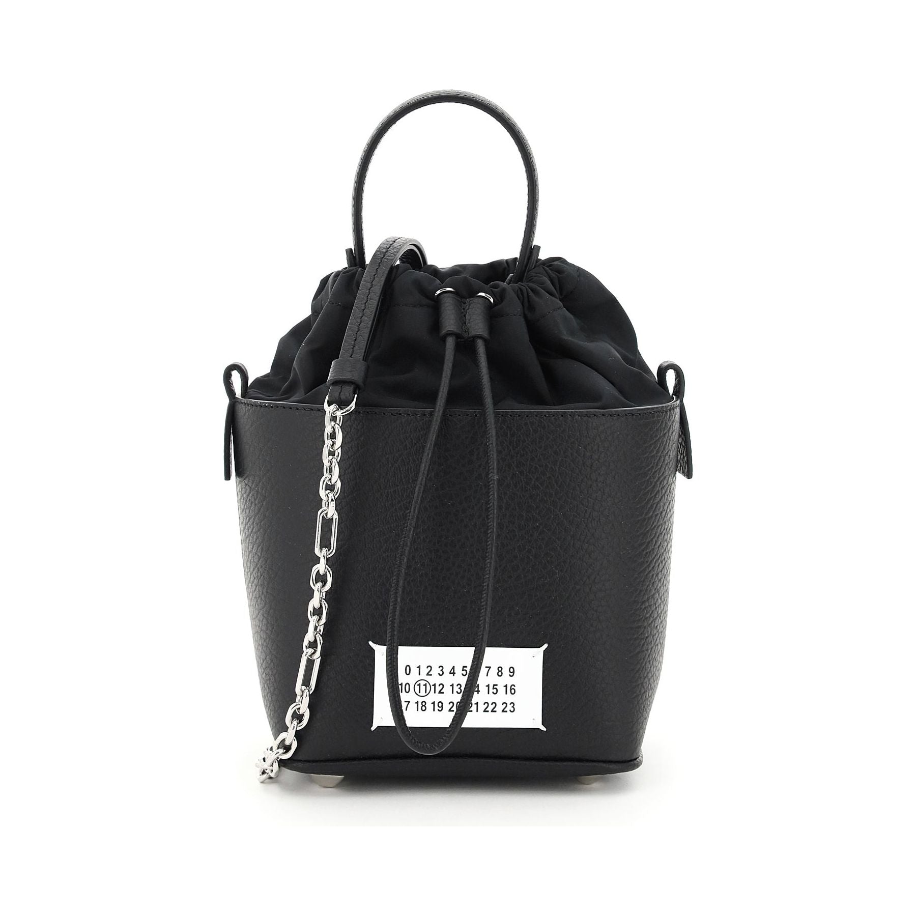 5AC Small Leather Bucket Bag