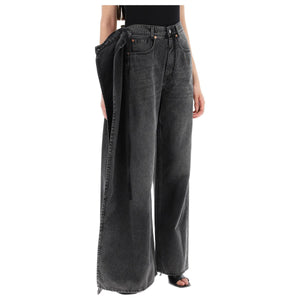 Hybrid Panel Jeans With Seven