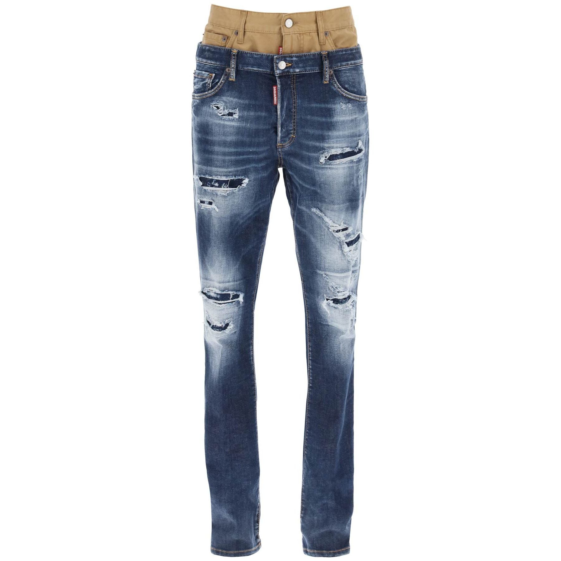 Medium Ripped Wash Skinny Twin Pack Jeans