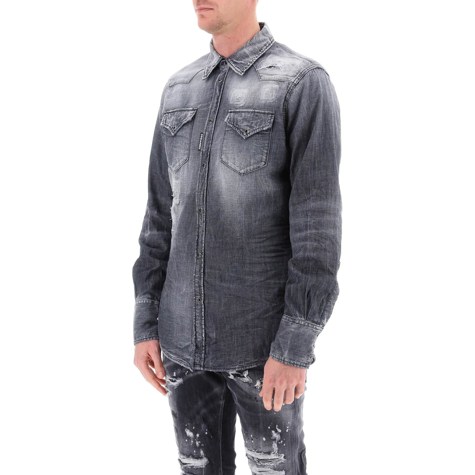 Denim Western Shirt