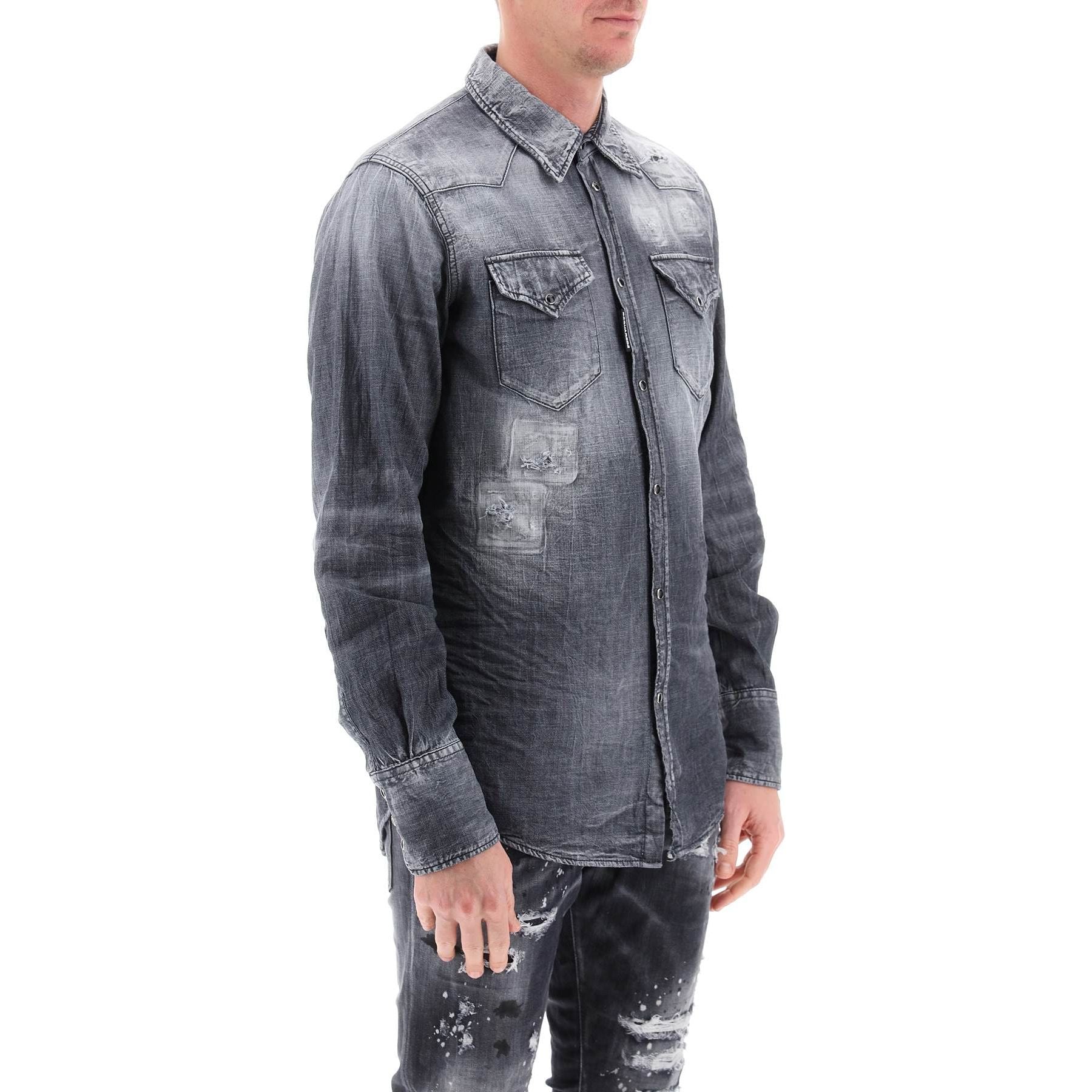 Denim Western Shirt