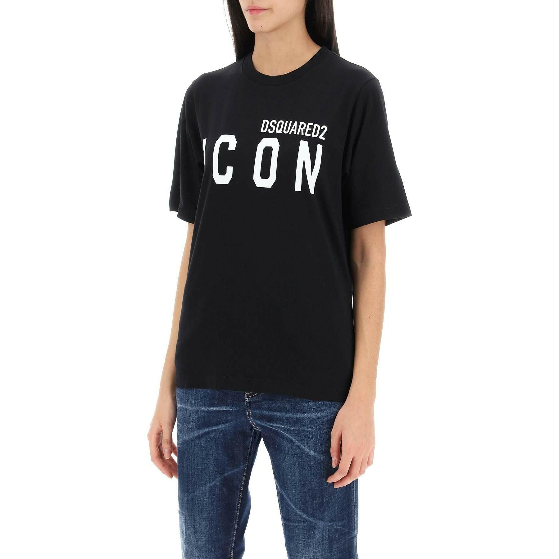 Icon Crew Neck T-Shirt DSQUARED2 JOHN JULIA.