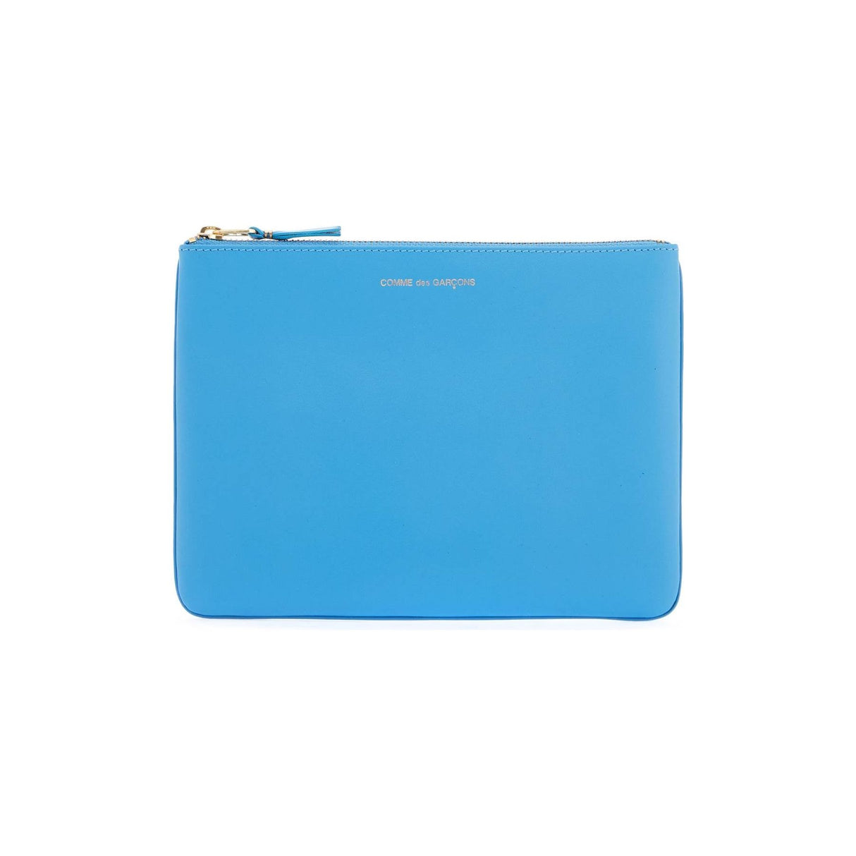 COMME DES GARCONS WALLET-Smooth Leather Pouch In Seven Words -JOHN JULIA.