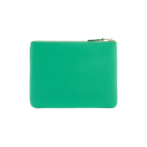 COMME DES GARCONS WALLET-Smooth Leather Pouch In Seven Words -JOHN JULIA.