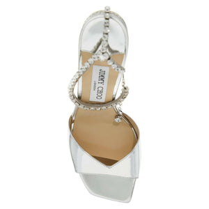 Metallic Leather Saeda 85 Sandals.