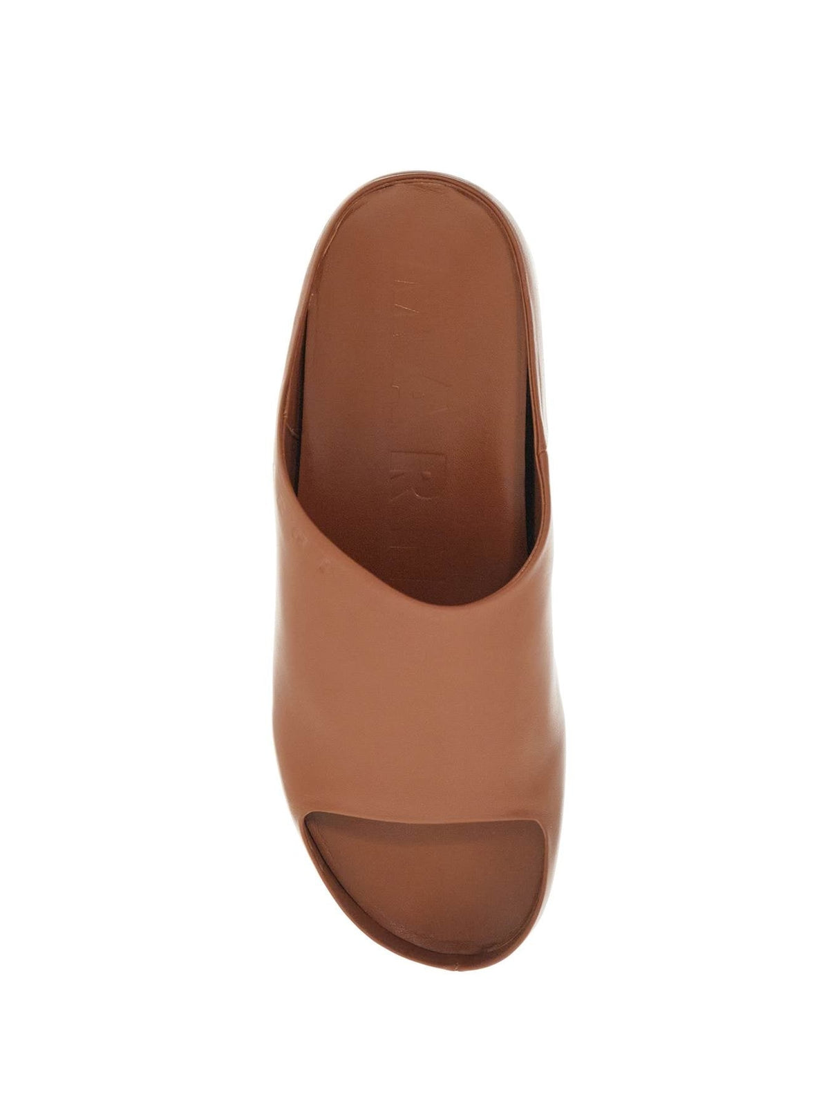 Chunky Clog Sabot Leather Shoes-Marni-JOHN JULIA