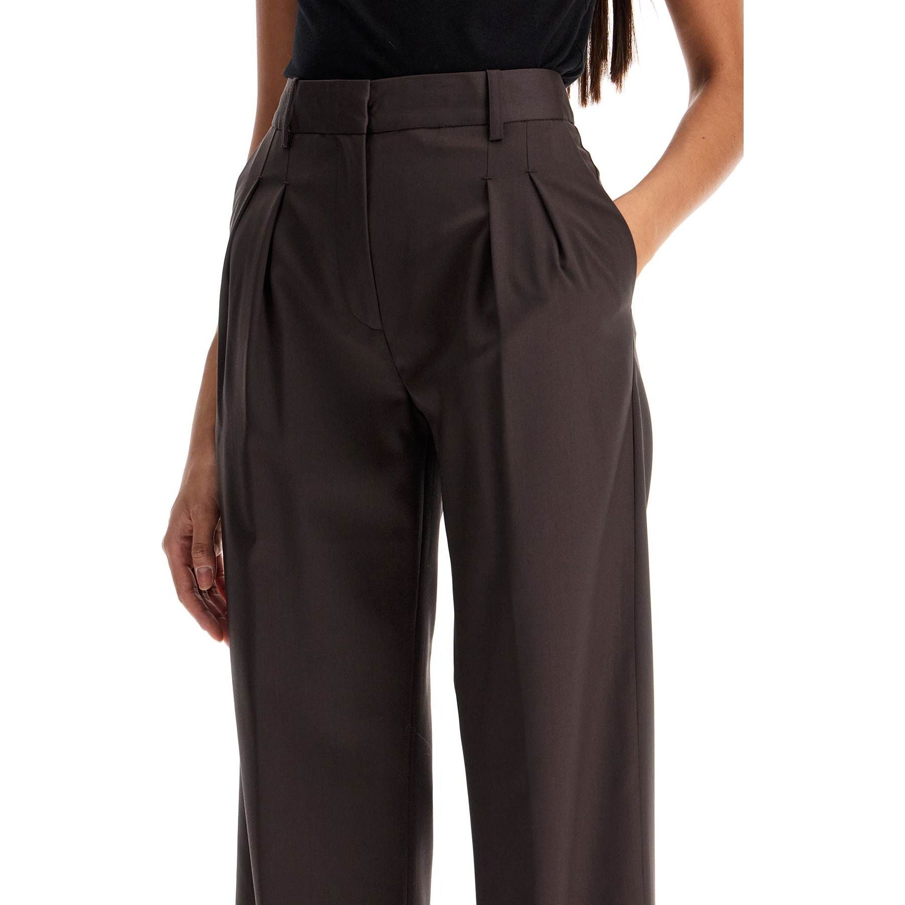 Double Pleat Trousers