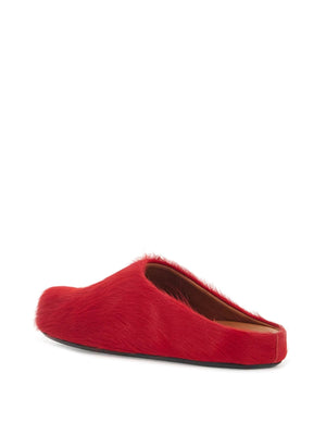 Fussbett Shearling Clogs-Marni-JOHN JULIA