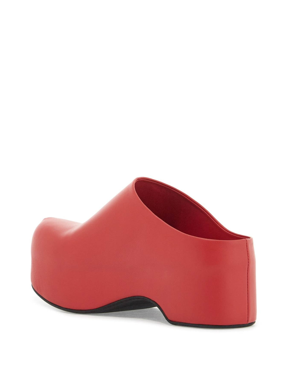 Chunky Clog Sabot Leather Shoes-Marni-JOHN JULIA