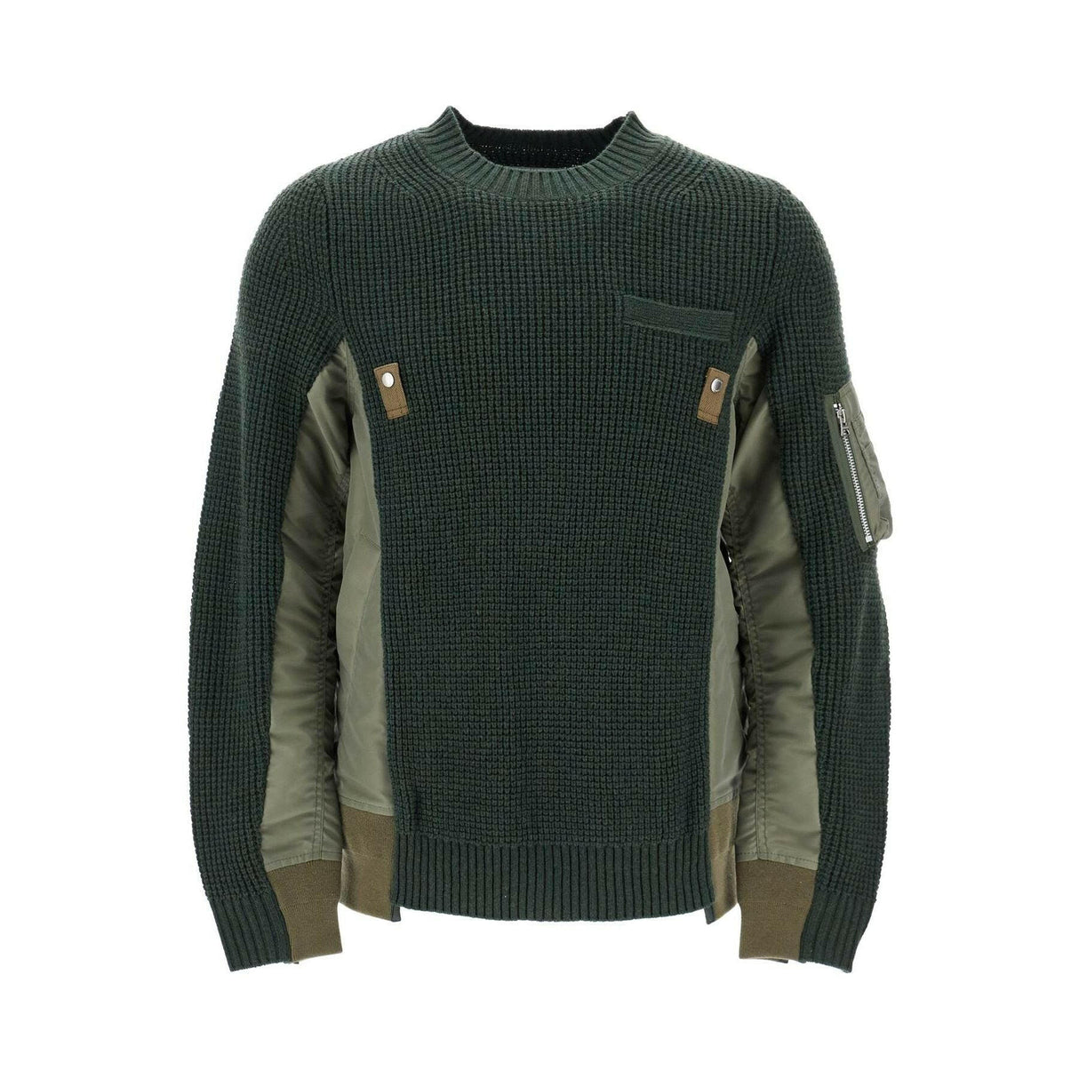 MA-1 X Wool Knit Sweater.