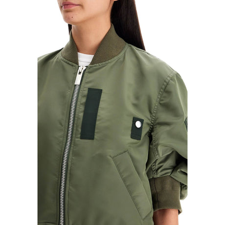 Short-sleeved Bomber