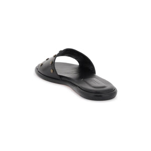 Leather Vikee Slides