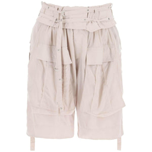 Chalk Heidi Cargo Shorts ISABEL MARANT JOHN JULIA.