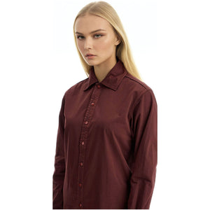 LEMAIRE-Cotton Satin Snap Shirt -JOHN JULIA.