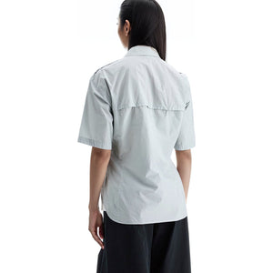 LEMAIRE-Garment-Dyed Reporter Shirt -JOHN JULIA.