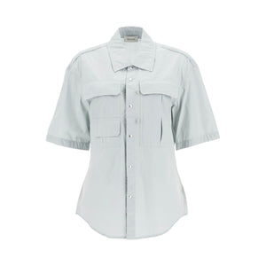 LEMAIRE-Garment-Dyed Reporter Shirt -JOHN JULIA.