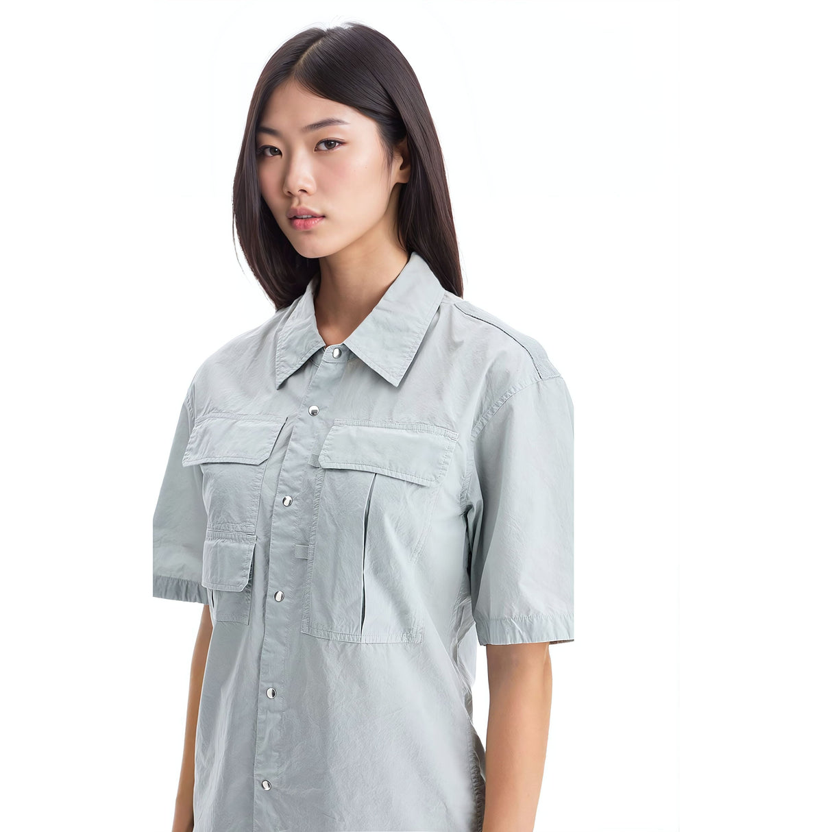 LEMAIRE-Garment-Dyed Reporter Shirt -JOHN JULIA.