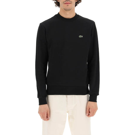 LACOSTE-Classic Fit Crewneck Sweatshirt -JOHN JULIA.