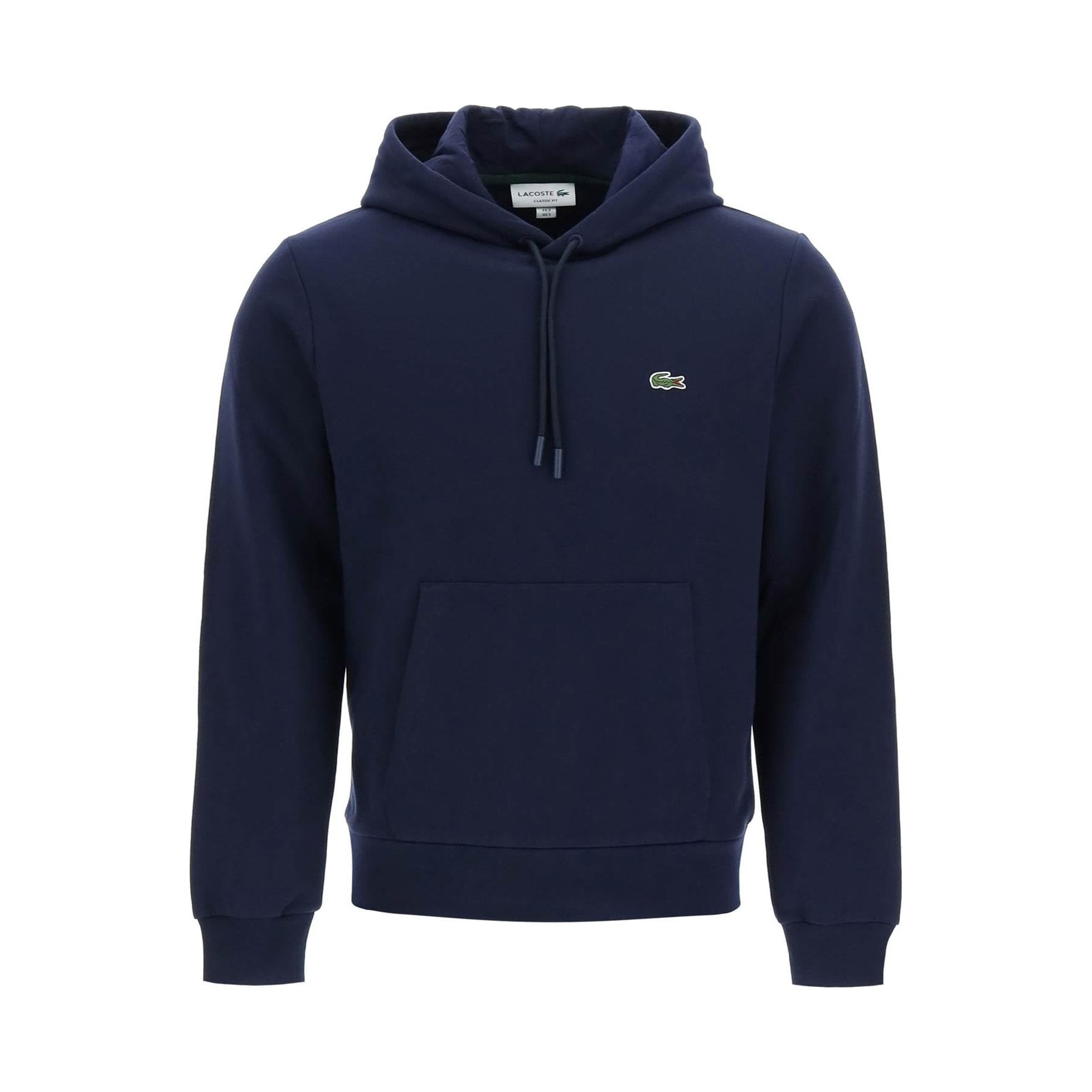 LACOSTE-Hoodie With Logo Patch -JOHN JULIA.