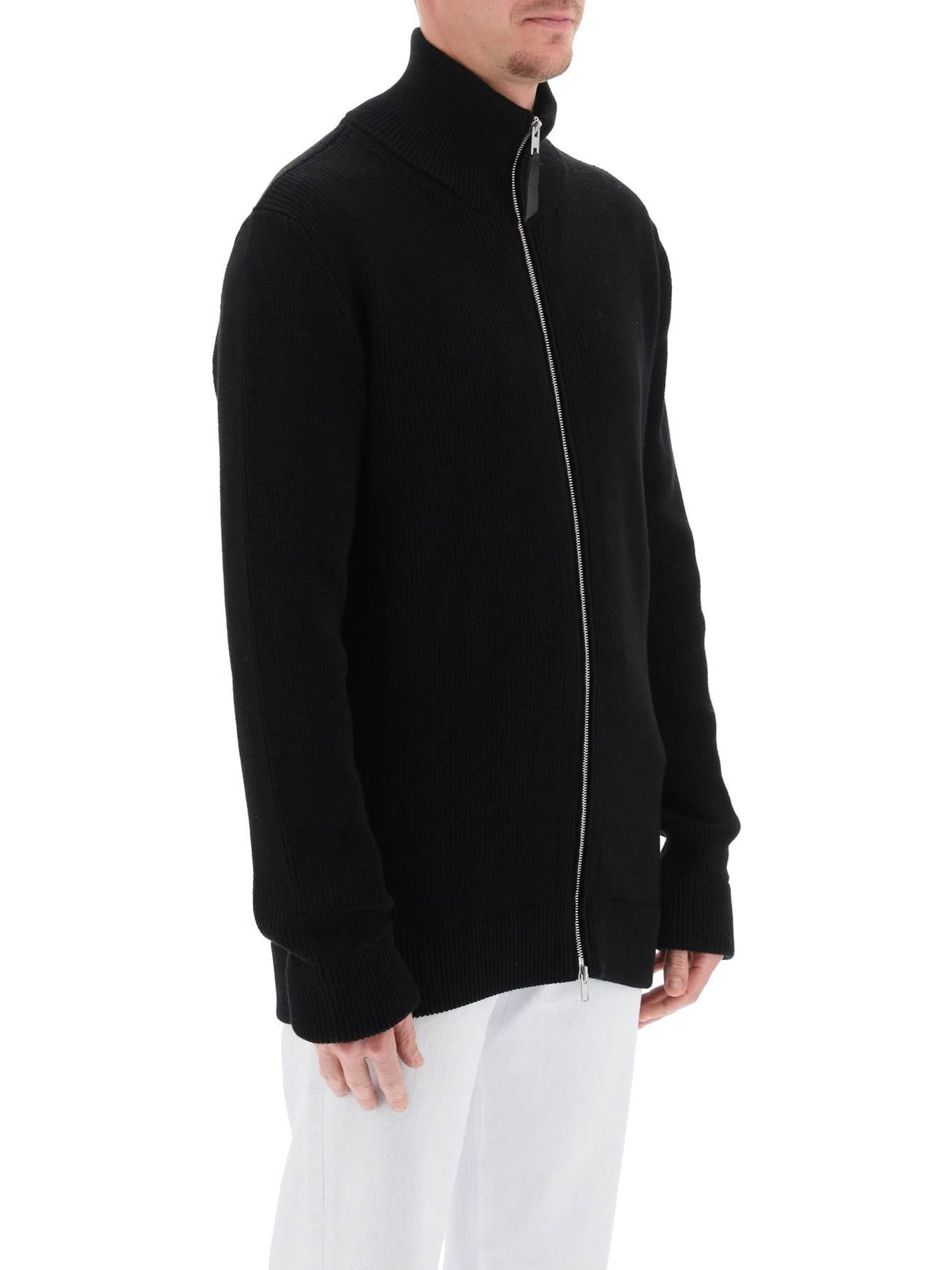 Zip-up Cardigan-MAISON MARGIELA-JOHN JULIA