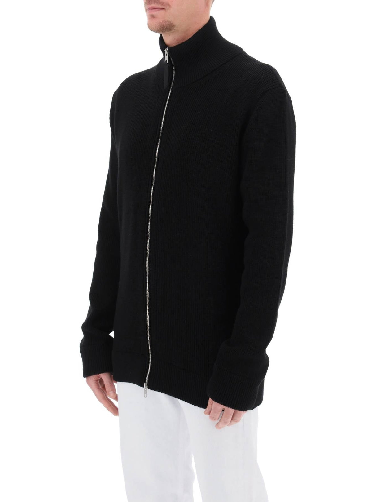 Zip-up Cardigan-MAISON MARGIELA-JOHN JULIA