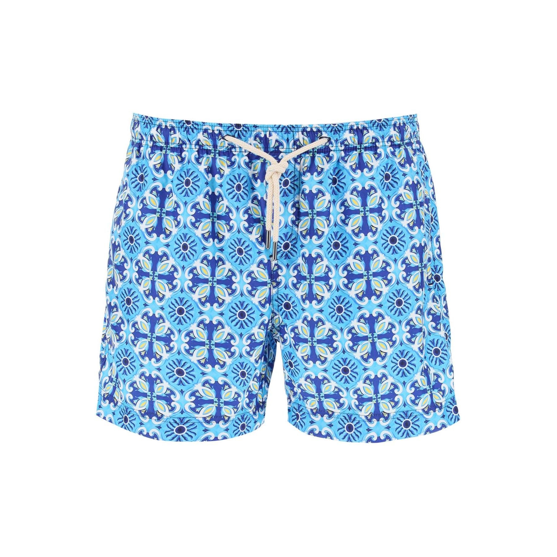 Recycled Amalfi Print Swim Shorts