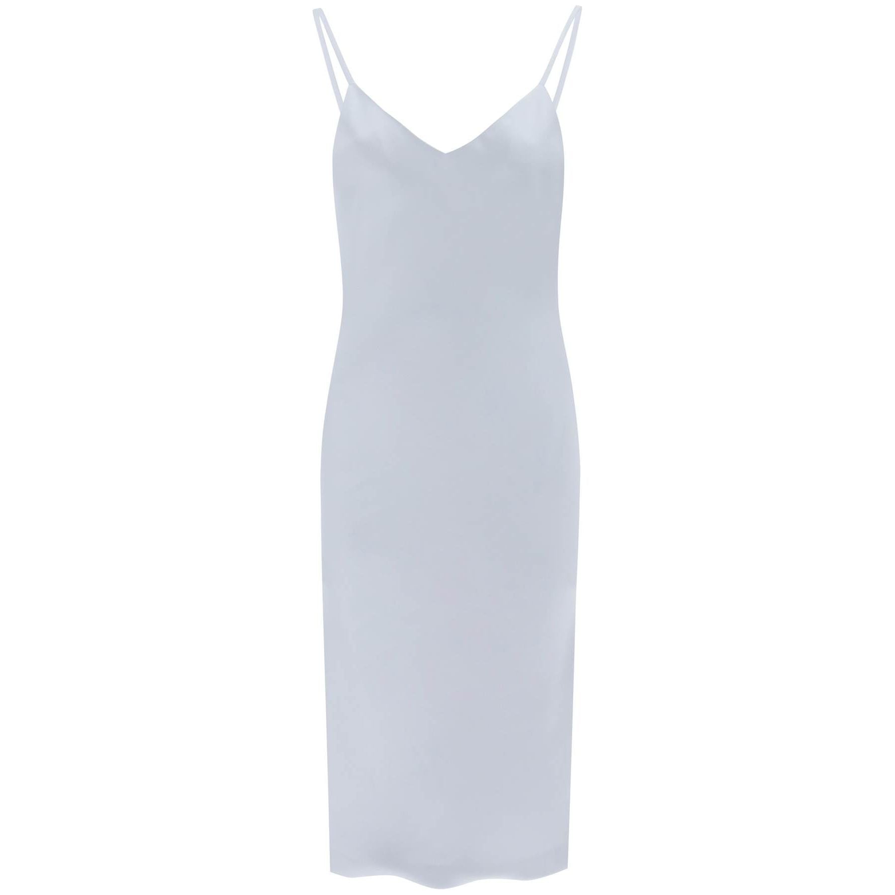 Crepe Satin Slip Dress