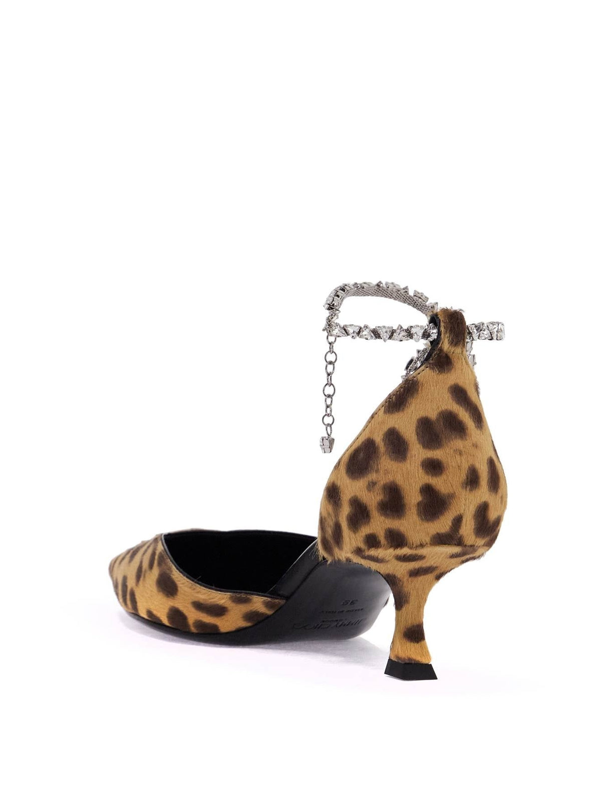 Stevie 50 Leopard Calf Hair Pumps-Jimmy Choo-JOHN JULIA