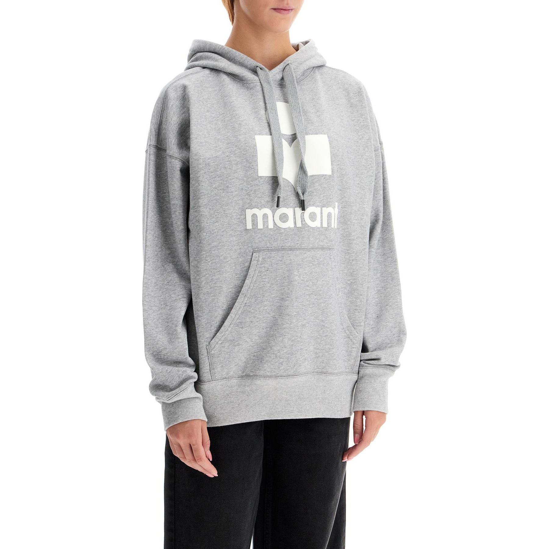 Mansel Hoodie With Flocked Logo