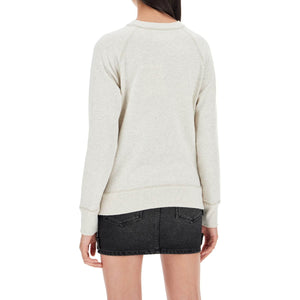 ISABEL MARANT ETOILE-Milla Cotton Sweatshirt With Round Neck -JOHN JULIA.