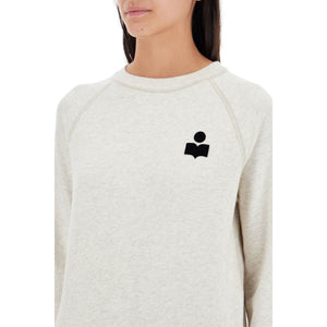 ISABEL MARANT ETOILE-Milla Cotton Sweatshirt With Round Neck -JOHN JULIA.