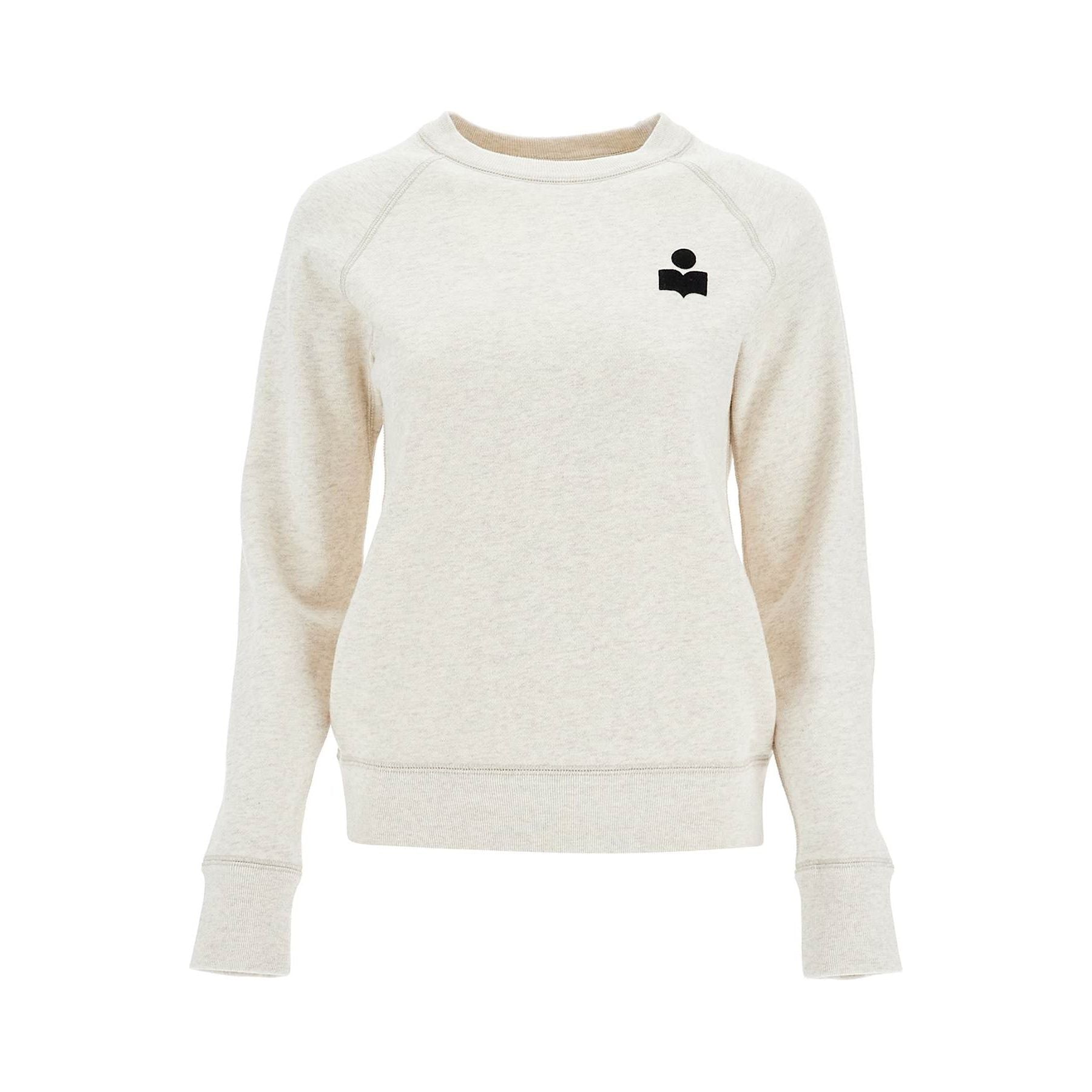 ISABEL MARANT ETOILE-Milla Cotton Sweatshirt With Round Neck -JOHN JULIA.