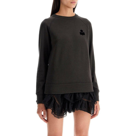 Milla Cotton Sweatshirt With Round Neck.