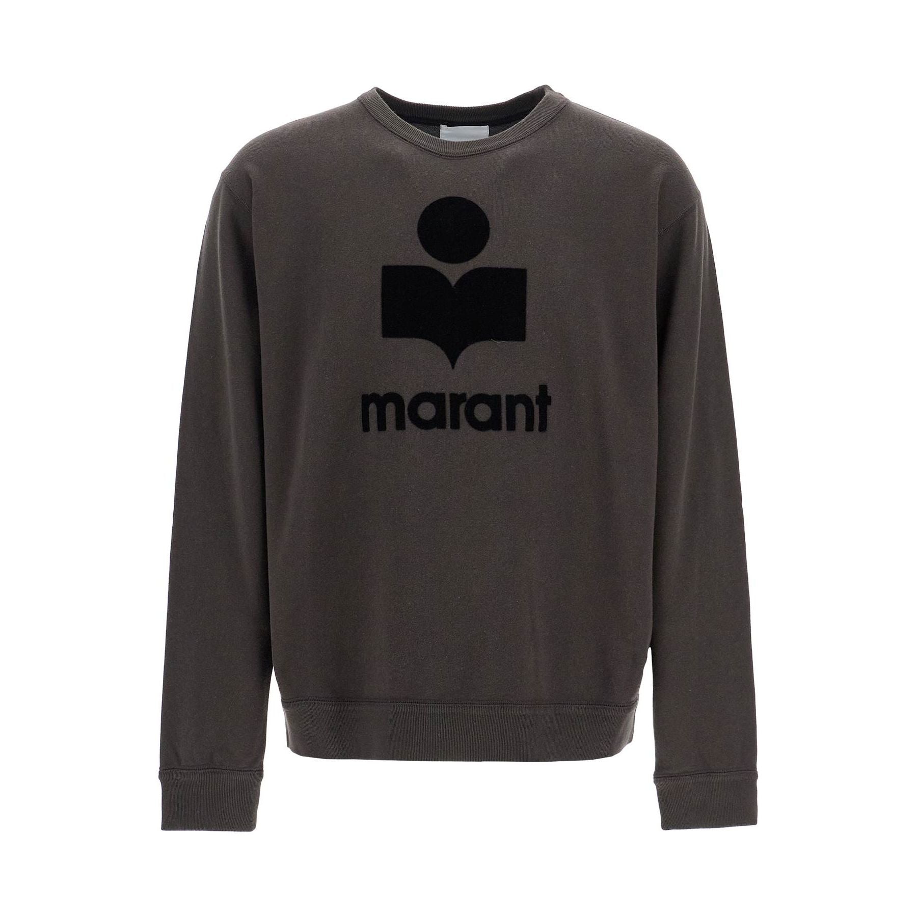 MARANT-Mikoy Flocked Logo Sweatshirt -JOHN JULIA.