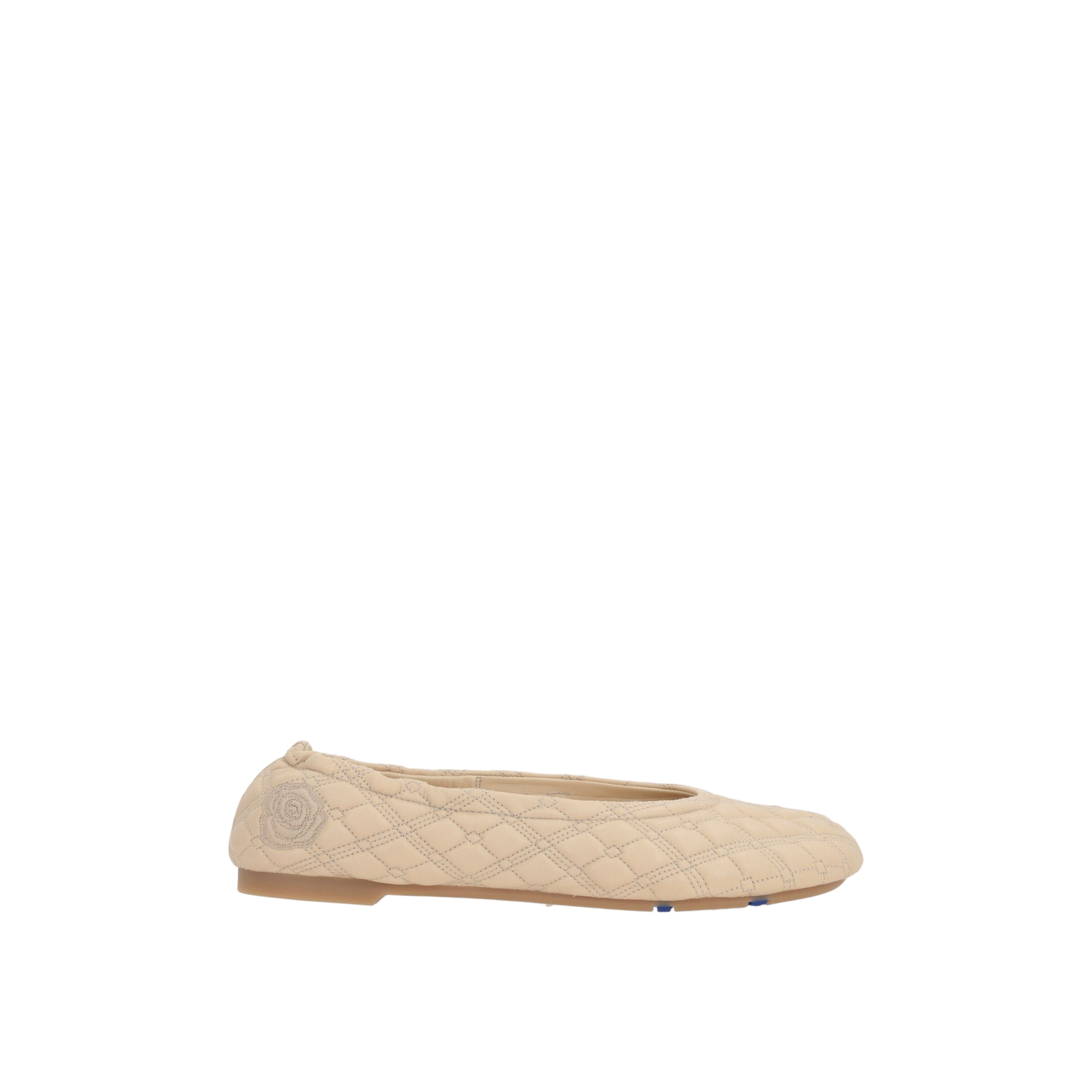 Sadler Quilted Nappa Ballerinas-BURBERRY-JOHN JULIA