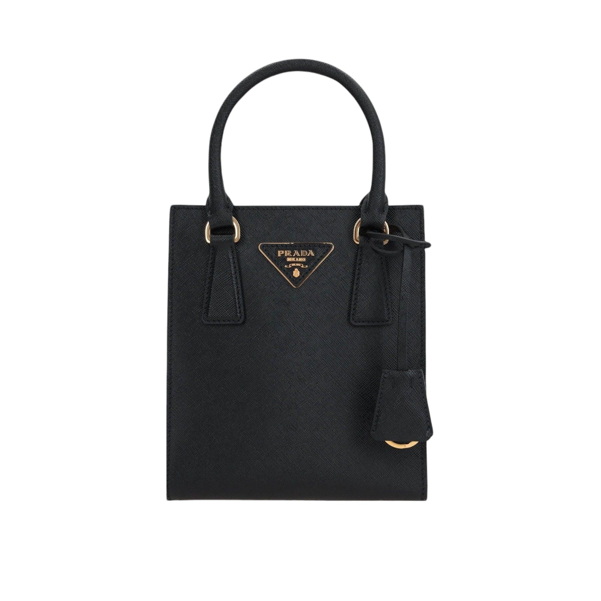 Saffiano Lux Leather Tote-PRADA-JOHN JULIA