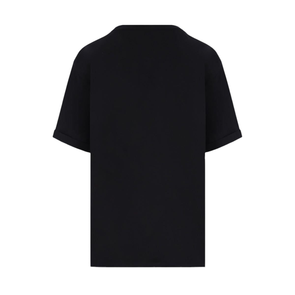 Saint Laurent Print Cotton T-shirt-SAINT LAURENT-JOHN JULIA