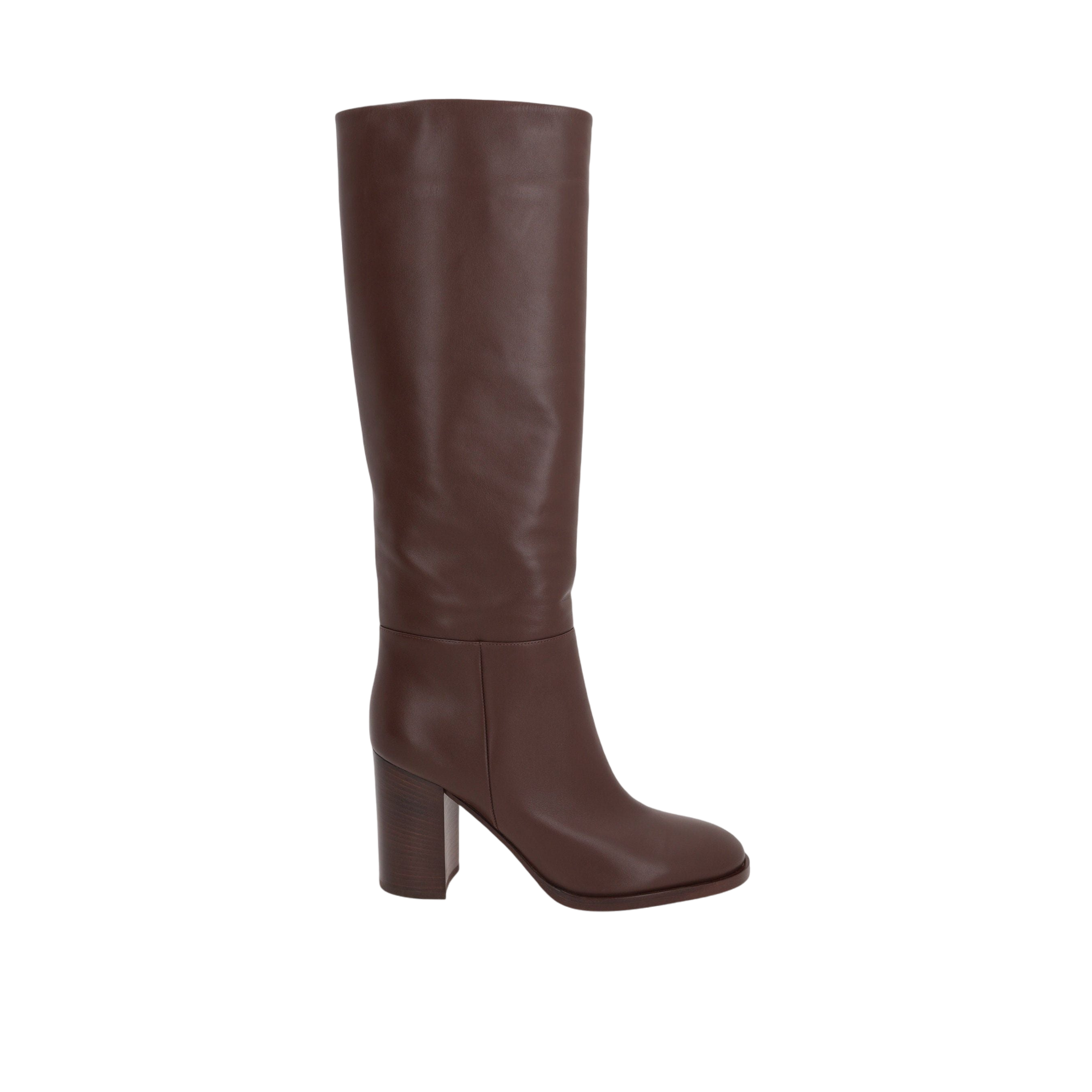 Santiago Smooth Leather Boots-GIANVITO ROSSI-JOHN JULIA