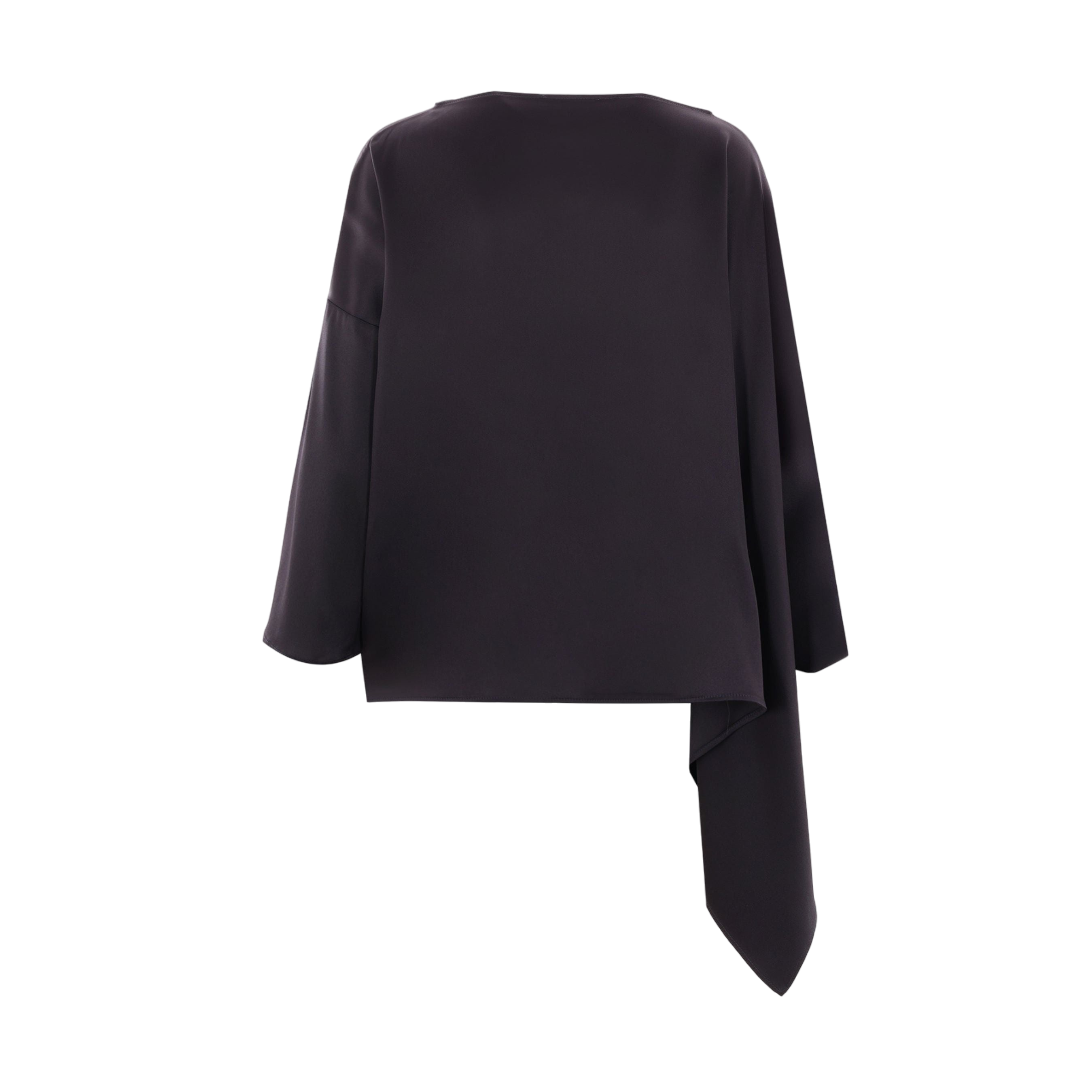 Satin Asymmetric Blouse-DUSAN-JOHN JULIA