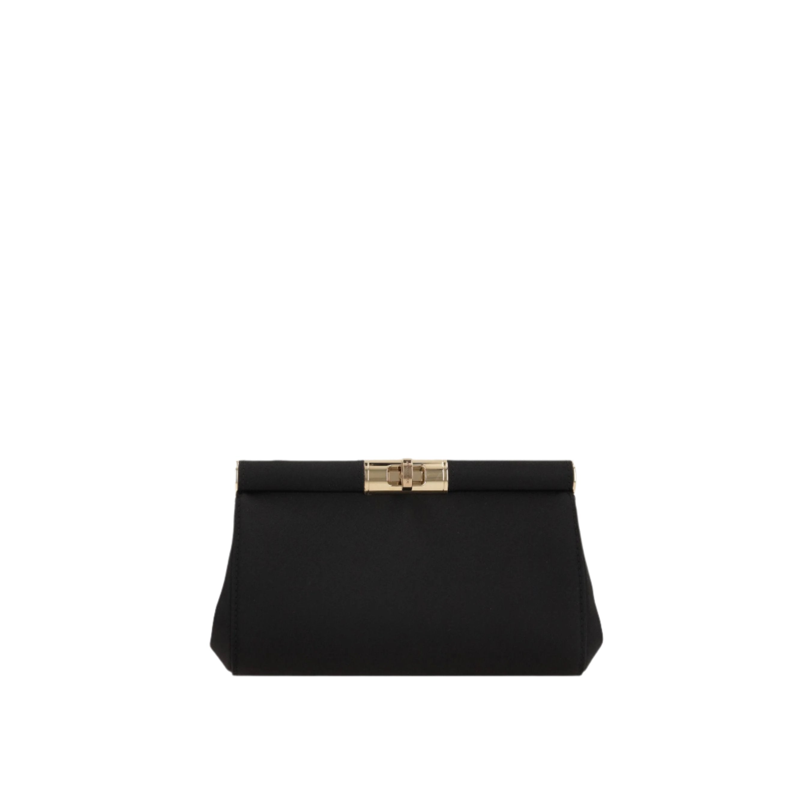 Satin Small Marlene Chain Clutch-DOLCE & GABBANA-JOHN JULIA