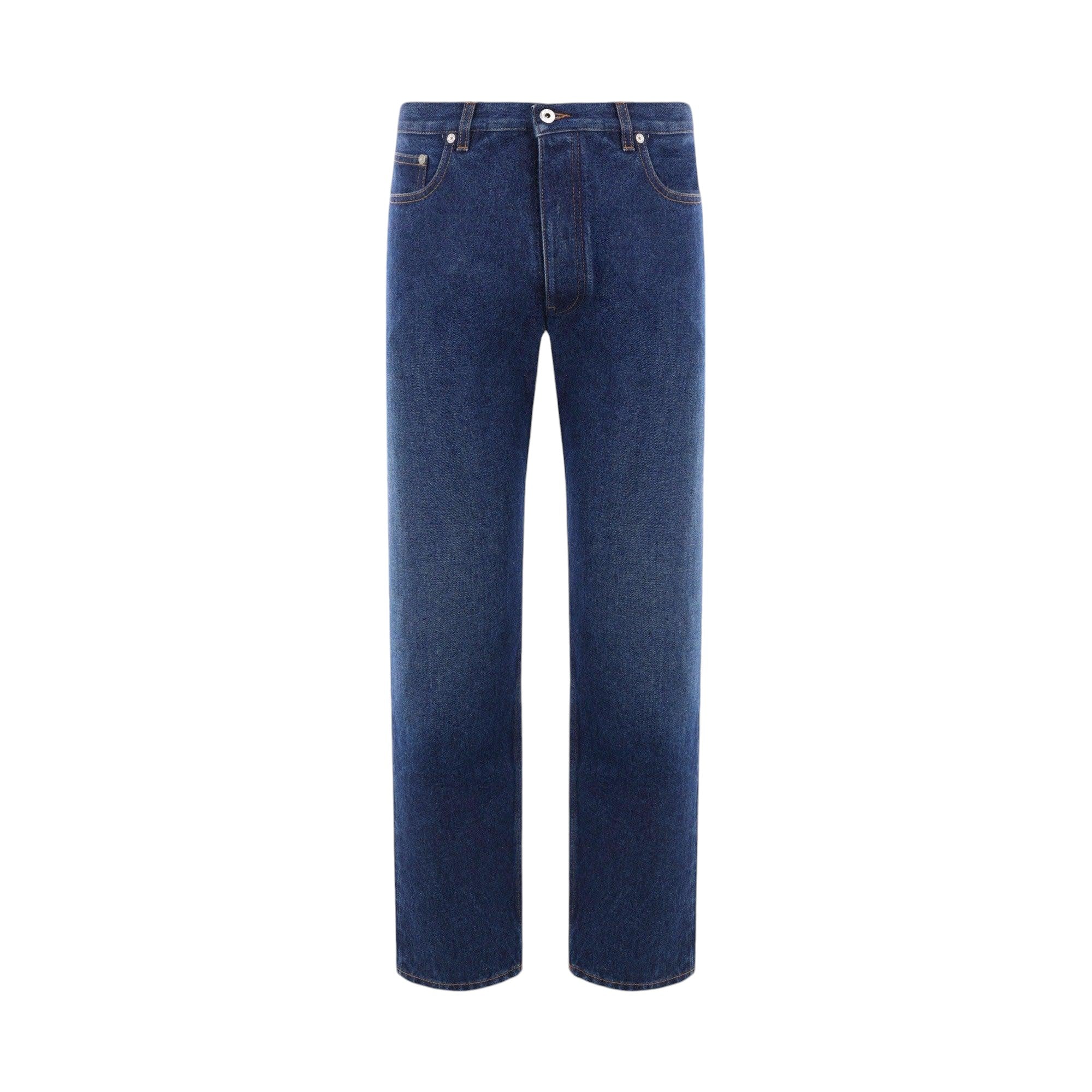 Script Denim Tapered Jeans-OFF-WHITE-JOHN JULIA