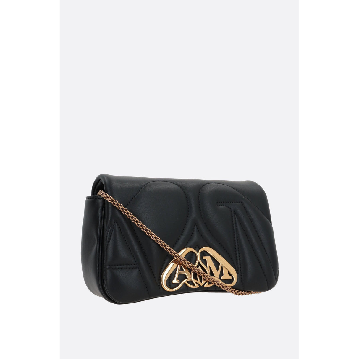 Seal Mini Quilted Nappa Shoulder Bag-ALEXANDER McQUEEN-JOHN JULIA