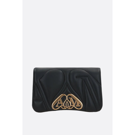 Seal Mini Quilted Nappa Shoulder Bag-ALEXANDER McQUEEN-JOHN JULIA